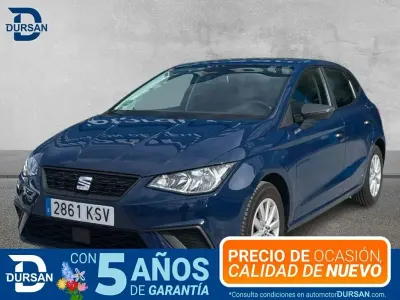 Usado Seat Ibiza Reference 80 HP (58 kW) 2019 Azul Citadino