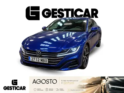 Usado VW Arteon R-line 190 CV (139 kW) 2022 Azul Familiar