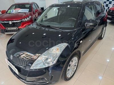 Usado Suzuki Swift GL 95 CV (69 kW) 2012 Negro Utilitario