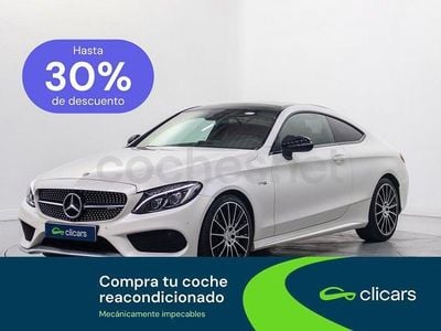 Usado Mercedes C43 AMG 367 CV (269 kW) 2018 Blanco Coupe