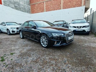 Usado Audi A4 S-Line 150 CV (110 kW) 2019 Negro Berlina