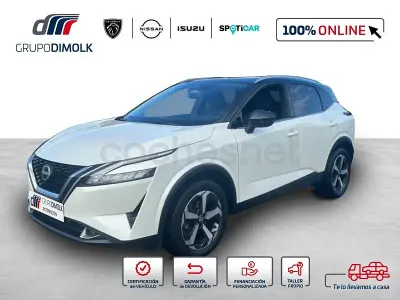 Usado Nissan Qashqai N-Connecta 140 CV (102 kW) 2022 Blanco SUV