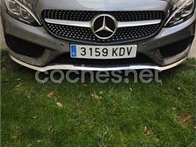 Gris / plata Usado 2017 Mercedes C220 AMG line Coupe | 23.000 € (Buen precio)
