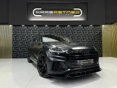 Begagnad Audi Q8 S-line plus 340 HK (250 kW) 2021 Svart SUV
