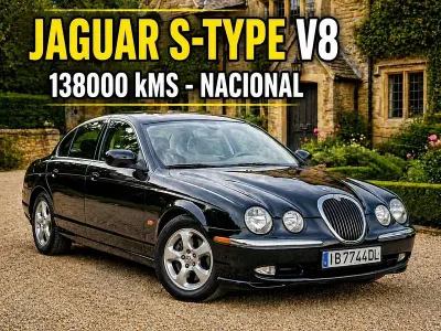 Usado Jaguar S-Type S 281 CV (206 kW) 2000 Negro Berlina