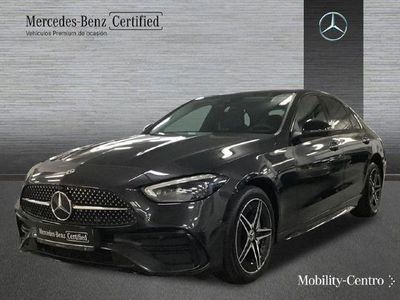 Usado Mercedes C300e AMG line 313 CV (230 kW) 2024 Gris Berlina