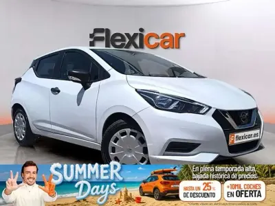 Usado Nissan Micra Acenta 71 CV (52 kW) 2017 Blanco Utilitario