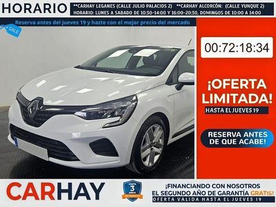 Usado Renault Clio V Business 91 CV (66 kW) 2021 Blanco Berlina