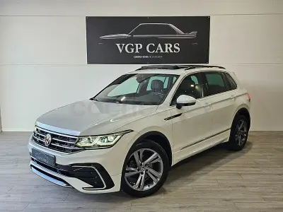 Usado VW Tiguan R-line 150 CV (110 kW) 2021 Blanco SUV