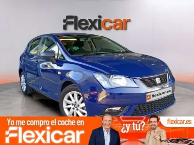 Usado Seat Ibiza Reference 90 CV (66 kW) 2017 Azul Utilitario