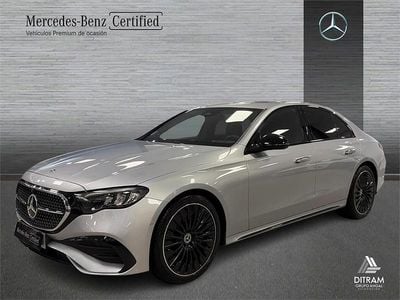 Usado Mercedes E220 197 CV (144 kW) 2025 Plata hightech Berlina