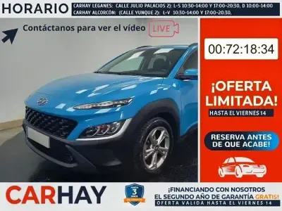 Usado Hyundai Kona 121 CV (88 kW) 2022 Azul SUV