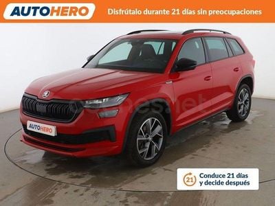 Usado Skoda Kodiaq SportLine 150 CV (110 kW) 2023 Rojo SUV