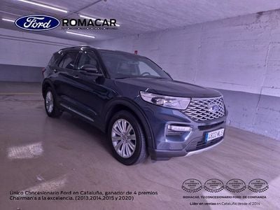 Azul Usado 2023 Ford Explorer Platinum SUV | 59.500 € (Un poco caro)