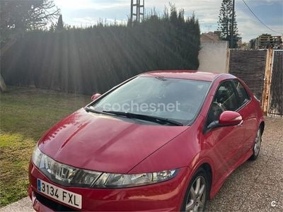 Usado Honda Civic Sport 140 CV (102 kW) 2007 Rojo Berlina