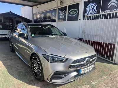 Beige Usado 2022 Mercedes C220 Familiar | 43.900 € (Caro)