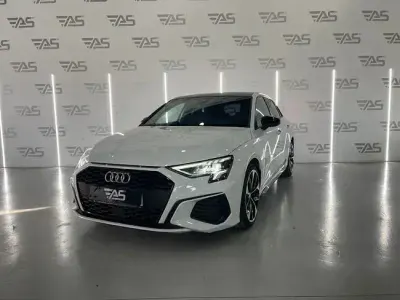 Usado Audi A3 S-Line 150 CV (110 kW) 2022 Blanco Berlina