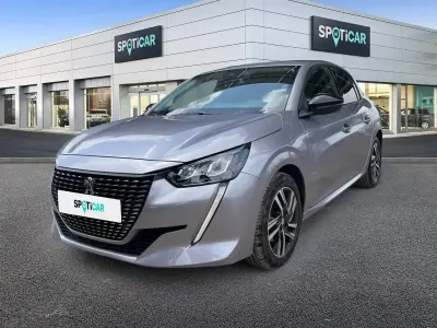 Usado Peugeot 208 Allure 100 CV (73 kW) 2023 Gris Utilitario