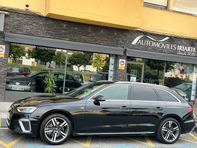 Usado Audi A4 S-Line 136 CV (100 kW) 2021 Blanco Familiar