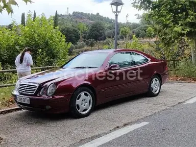 Occasion Mercedes CLK230 Elegance 197 PK (144 kW) 2002 Rood Coupé