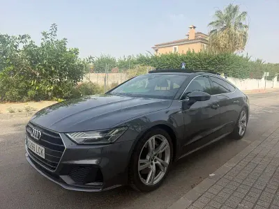 Usado Audi A7 Sportback S-Line 340 CV (250 kW) 2019 Gris / plata Utilitario