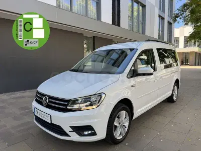 Usado VW Caddy Trendline 102 CV (75 kW) 2016 Blanco Monovolumen