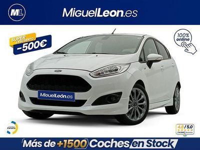 Usado Ford Fiesta ST-Line 100 CV (73 kW) 2017 Blanco Berlina