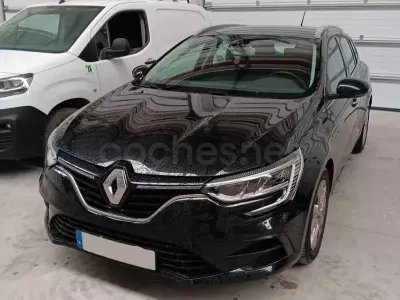 Usado Renault Mégane GrandTour Intens 115 CV (84 kW) 2021 Negro Familiar