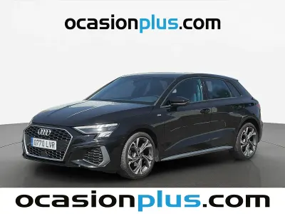 Usado Audi A3 Sportback S-Line 116 CV (85 kW) 2021 Negro Utilitario