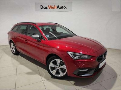 Usado Seat Leon FR 150 CV (110 kW) 2024 Rojo Familiar