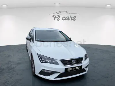 Usado Seat Leon FR 150 CV (110 kW) 2018 Blanco Familiar
