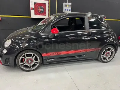 Usado Abarth 500 135 CV (99 kW) 2012 Negro Berlina