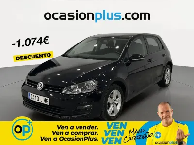 Usado VW Golf VII Advance 110 CV (80 kW) 2016 Negro