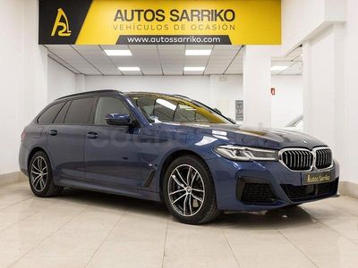 Usado BMW 520 190 CV (139 kW) 2021 Azul Familiar