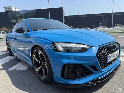 Usado Audi RS5 Sportback 450 CV (330 kW) 2022 Azul Berlina