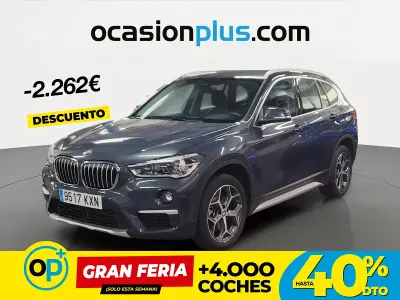 Usado BMW X1 150 CV (110 kW) 2019 Gris SUV
