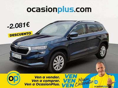 Usado Skoda Karoq Ambition 150 CV (110 kW) 2022 Azul SUV