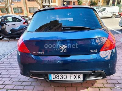 Usado Peugeot 308 Premium 120 CV (88 kW) 2007 Azul Utilitario