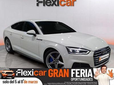 Usado Audi A5 Sportback 190 CV (139 kW) 2018 Blanco Utilitario