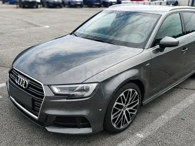Usado Audi A3 S-Line 184 CV (135 kW) 2017 Gris / plata Berlina