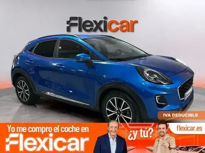 Usado Ford Puma Titanium 125 CV (91 kW) 2022 Azul SUV