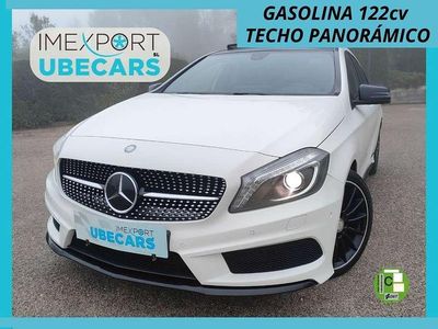 Usado Mercedes A180 AMG line 122 CV (89 kW) 2015 Blanco Utilitario