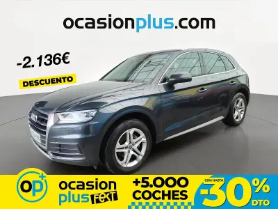 Usado Audi Q5 Design 150 CV (110 kW) 2018 Gris SUV