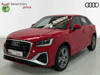 Usado Audi Q2 S-Line 116 CV (85 kW) 2021 Rojo SUV