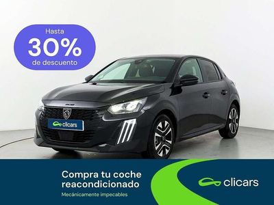 Usado Peugeot 208 Allure 102 CV (75 kW) 2025 Negro Utilitario