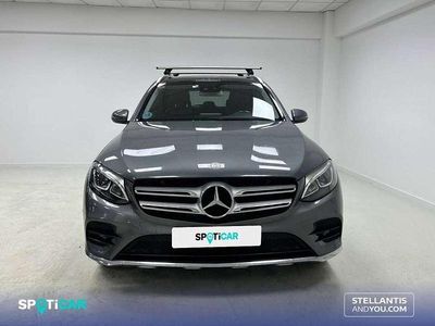 Usado Mercedes GLC220 170 CV (125 kW) 2018 Gris SUV