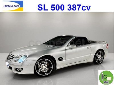 Usado Mercedes SL500 306 CV (225 kW) 2006 Gris / plata Descapotable