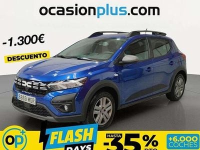 Usado Dacia Sandero Expression 101 CV (74 kW) 2023 Azul Utilitario