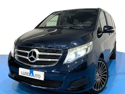 Brugt Mercedes V220 Avantgarde 163 HK (119 kW) 2015 Blå MPV