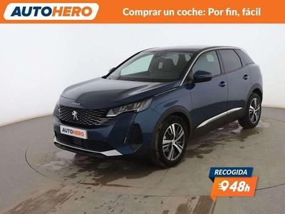 Usado Peugeot 3008 Allure 131 CV (96 kW) 2021 Azul SUV